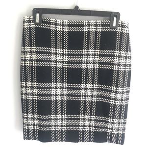 Talbots | Plaid Wool Pencil Skirt